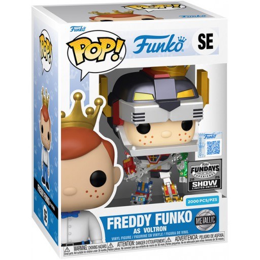 Freddy Funko en Voltron (Metallic)