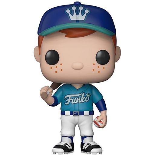 Figurine Funko POP Freddy Funko (Baseball) (Bleu ciel) (Freddy Funko)