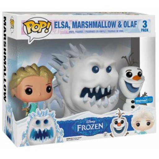 Elsa, Guimauve & Olaf