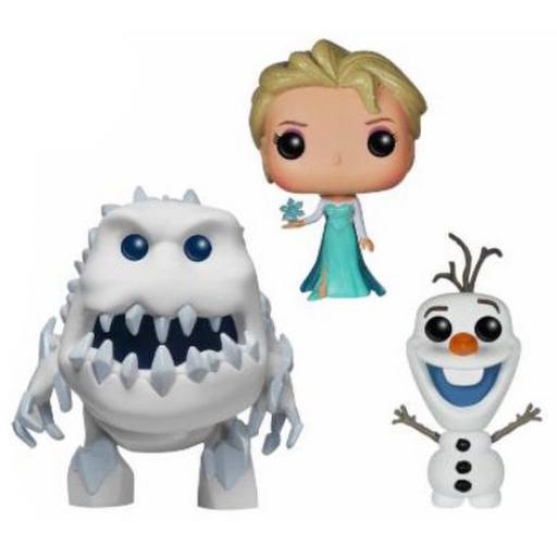 Figurine Funko POP Elsa, Guimauve & Olaf (La Reine des Neiges)