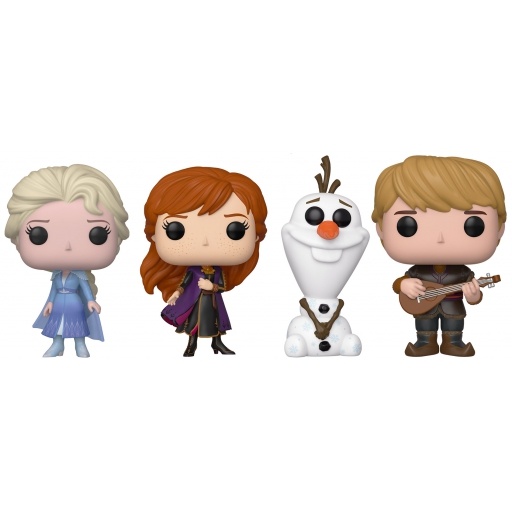 Figurine Funko POP Olaf, Elsa, Anna & Kristoff (La Reine des Neiges II)