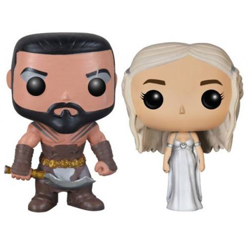 Figurine Funko POP Khal & Khaleesi (Game of Thrones)