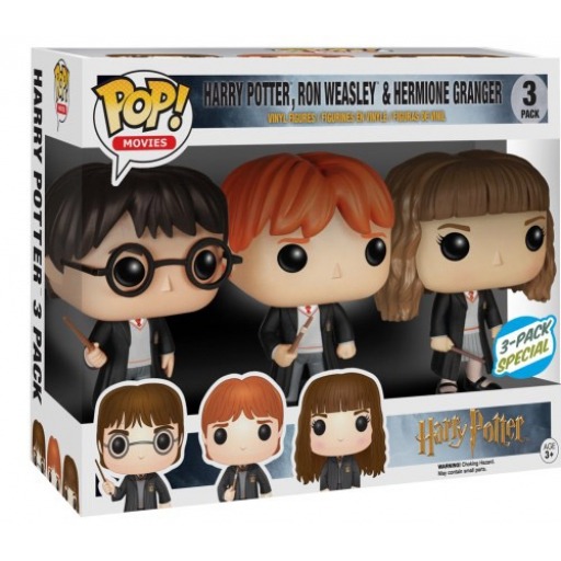 Harry Potter, Ron Weasley & Hermione Granger