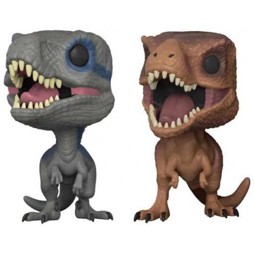 Figurine Funko POP Blue & T-Rex (Jurassic World Fallen Kingdom)