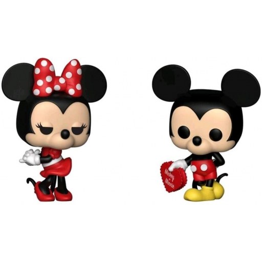 Figurine Funko POP Mickey & Minnie Saint Valentin (Mickey Mouse & ses Amis)