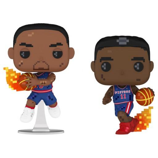 Figurine Funko POP Dennis Rodman & Isiah Thomas (8-Bit) (NBA)