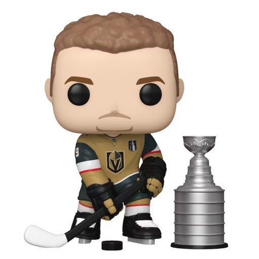 Figurine Funko POP Jack Eichel avec Stanley Cup 2023 (NHL : Ligue Nationale de Hockey)