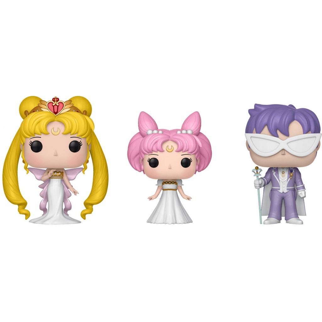 Figurine Funko POP Reine Serenity, Small Lady & Roi Endymion (Sailor Moon)