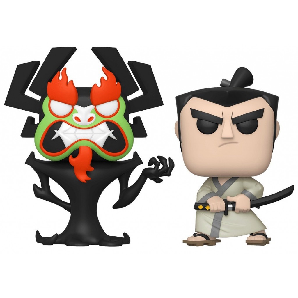 Figurine Funko POP Aku & Samurai Jack (Samouraï Jack)