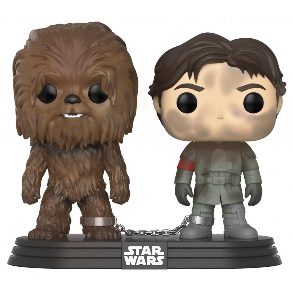 Figurine Funko POP Han Solo & Chewbacca (Solo : A Star Wars Story)