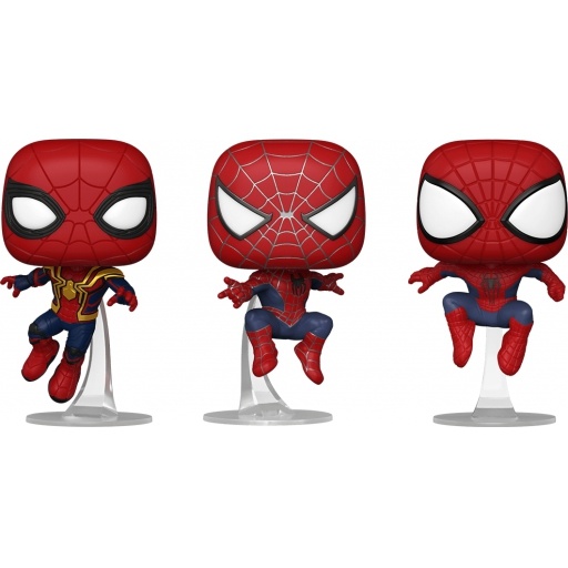 Figurine Funko POP Spider-Man (Tom Holland & Andrew Garfield & Tobey Maguire) (Spider-Man : No way Home)
