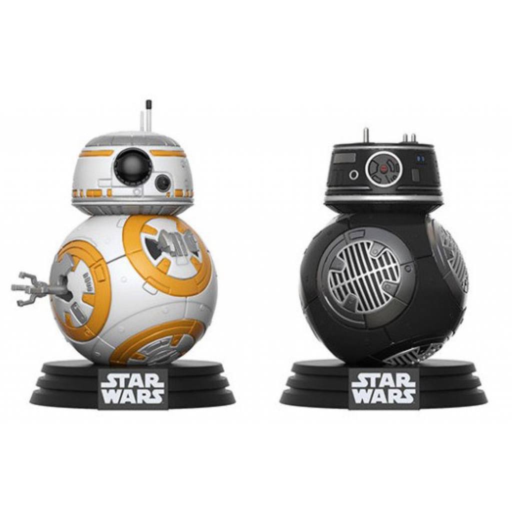 Figurine Funko POP BB-8 & BB-9E (Star Wars : Episode VIII, Les Derniers Jedi)