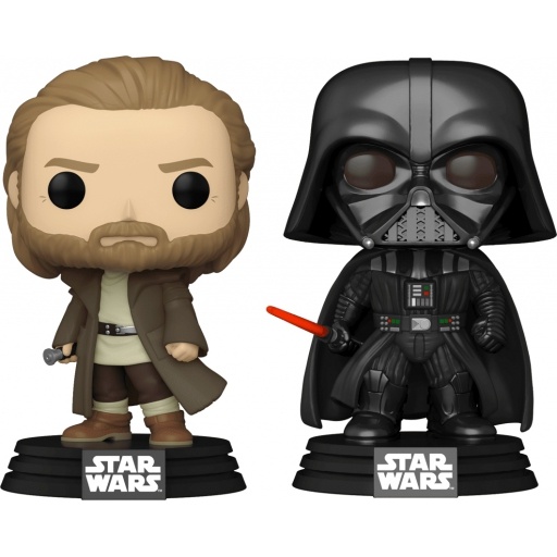 Figurine Funko POP Obi-Wan Kenobi & Dark Vador (Star Wars : Obi-Wan Kenobi)