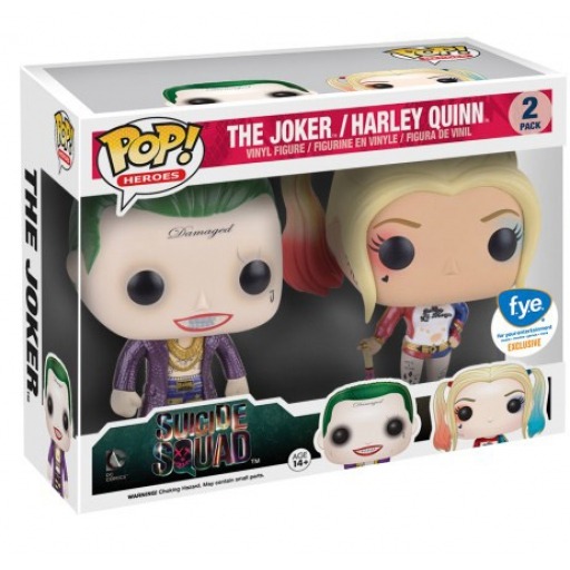 The Joker & Harley Quinn (Metallic)