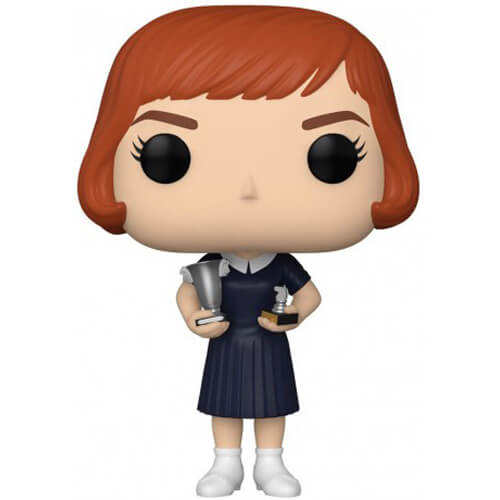 Figurine Funko POP Beth Harmon avec Trophées (Le jeu de la Dame)