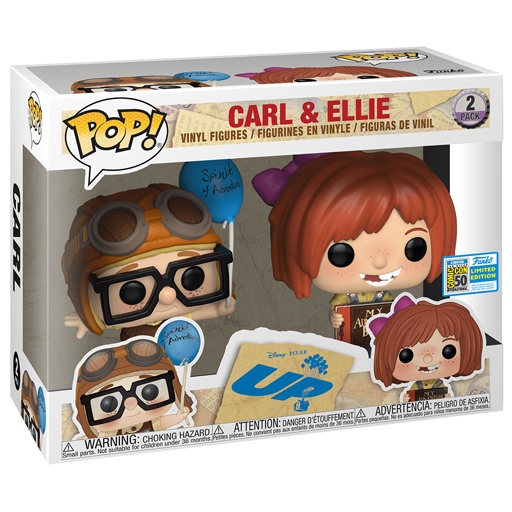 Figurine - Pop! Disney - Là-Haut - Carl & Ellie (Mariage) - Funko