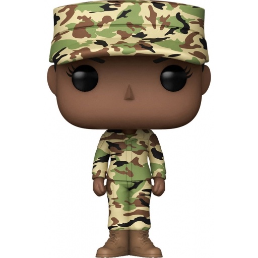 Figurine Funko POP Avaiateur Air Force Femme (Afro-Américain) (Armée USA)