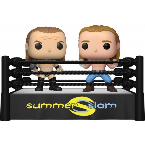 Figurine Summer Slam Ring Triple H & Sean Michaels (WWE)