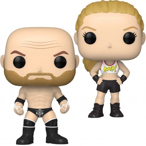 Figurine Funko POP Triple H & Ronda Rousey (WWE)