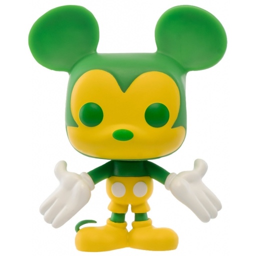 Figurine Funko POP Mickey Mouse (Vert & Jaune) (Mickey Mouse 90 Ans)