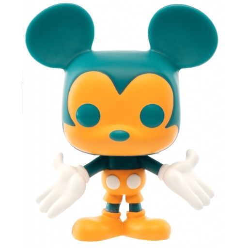 Figurine Funko POP Mickey Mouse (Orange & Bleu ciel) (Mickey Mouse 90 Ans)