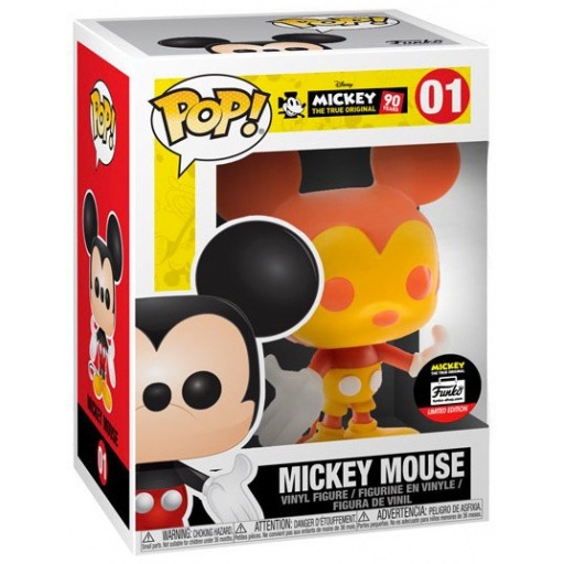 Mickey Mouse (Orange & Jaune)