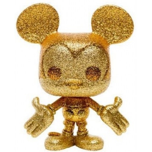 Figurine Funko POP Mickey Mouse (Gold & Diamond Glitter) (Mickey Mouse & ses Amis)