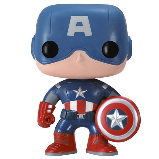 Figurine Funko POP Captain America (Avengers)