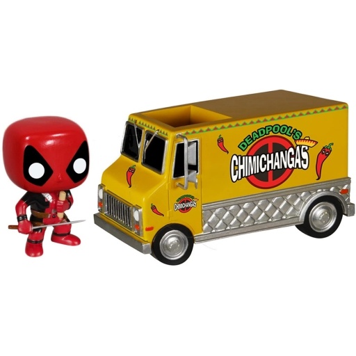 Figurine Funko POP Deadpool with Chimichanga Truck (Rouge) (Deadpool)
