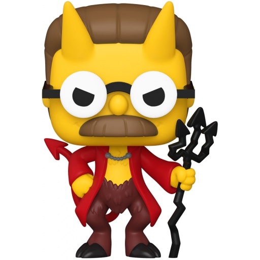 Figurine Funko POP Flanders en Diable (Les Simpson : Horrow Show)