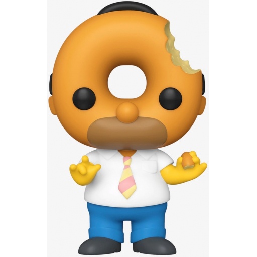 Figurine Funko POP Homer avec tête de Donut (Les Simpson : Horrow Show)