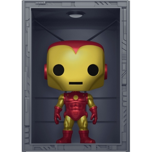 Figurine Funko POP Hall of Armor : Iron Man Model 4 (Metallic) (Marvel Comics)