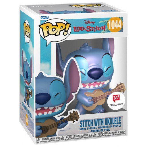 Stitch avec Ukulele (Supersized & Nacré)