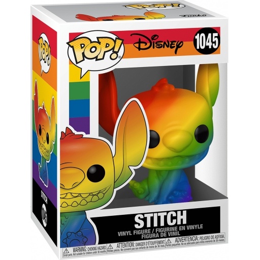 Stitch souriant (Rainbow)