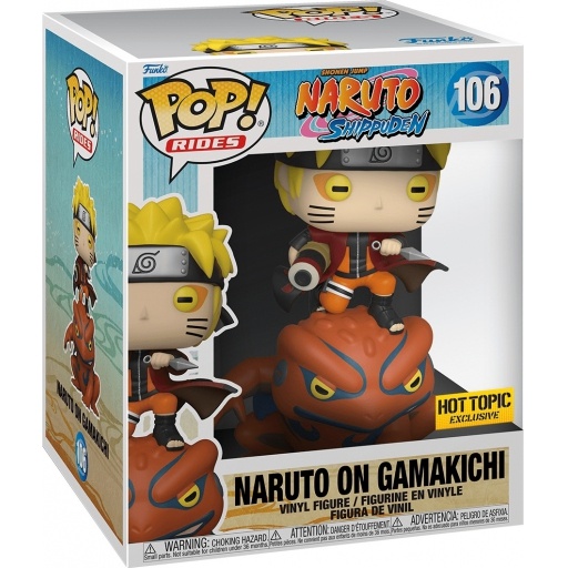 Naruto sur Gamakichi