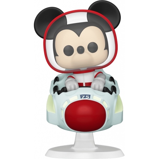 Figurine Funko POP Mickey Mouse dans l'Attraction Space Mountain (Walt Disney World 50ème Anniversaire)