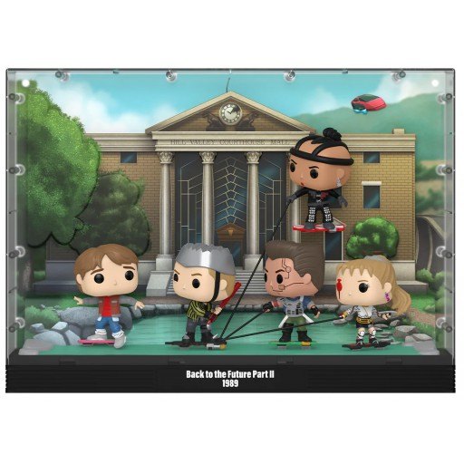 Figurine Retour Vers Le Futur 2 - Poursuite en Hoverboard (Retour vers le futur)