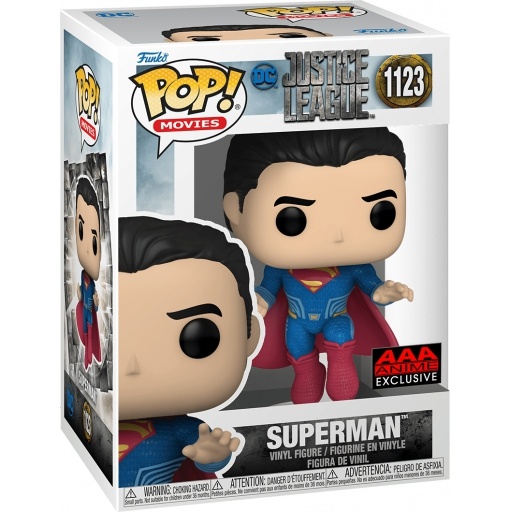 Superman dans sa boîte
