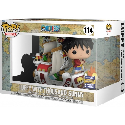 Luffy avec Thousand Sunny