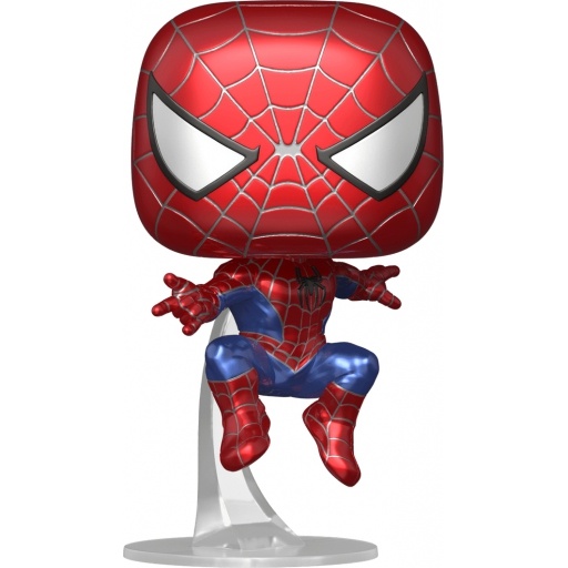 Figurine Funko POP Spider-Man Un ami qui vous veut du bien (Tobey Maguire) (Metallic) (Spider-Man : No way Home)