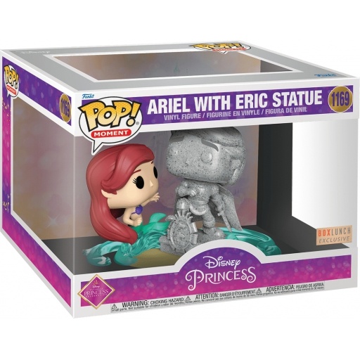 Ariel avec la Statue d'Eric