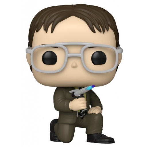 Figurine Funko POP Dwight avec chalumeau (The Office)