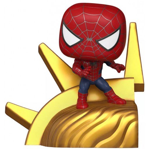 Figurine Funko POP Série bataille finale : Friendly Heighborhood Spider-Man (Tobey Maguire) (Spider-Man : No way Home)