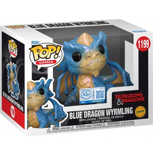 Dragon Bleu Wyrmling (Chase & Metallic)