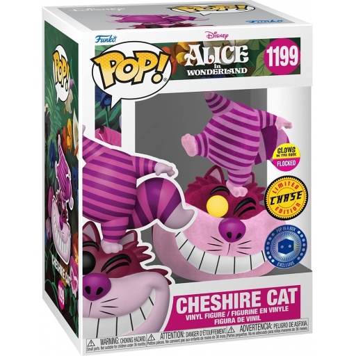 Chat du Cheshire (Chase & Flocked & Glow in the Dark)