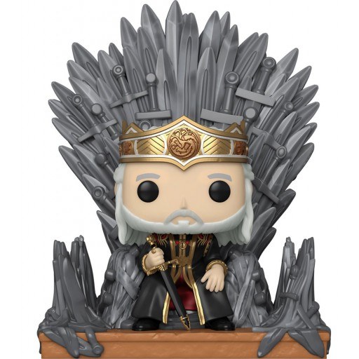 Figurine Funko POP Viserys sur le Trône de Fer (House of the Dragon : Day of the Dragon (Game of Thrones))