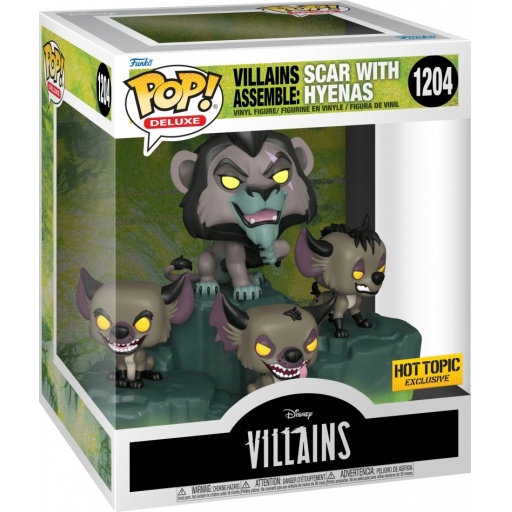 Villains Assemble : Scar avec Hyènes