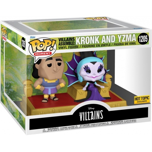 Villains Assemble : Yzma & Kronk sur Trône