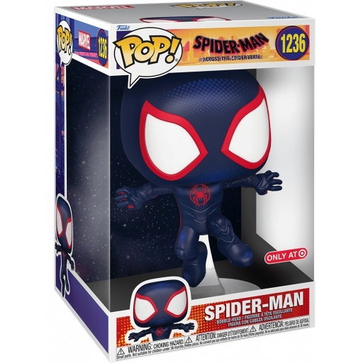 Spider-Man (Supersized) dans sa boîte