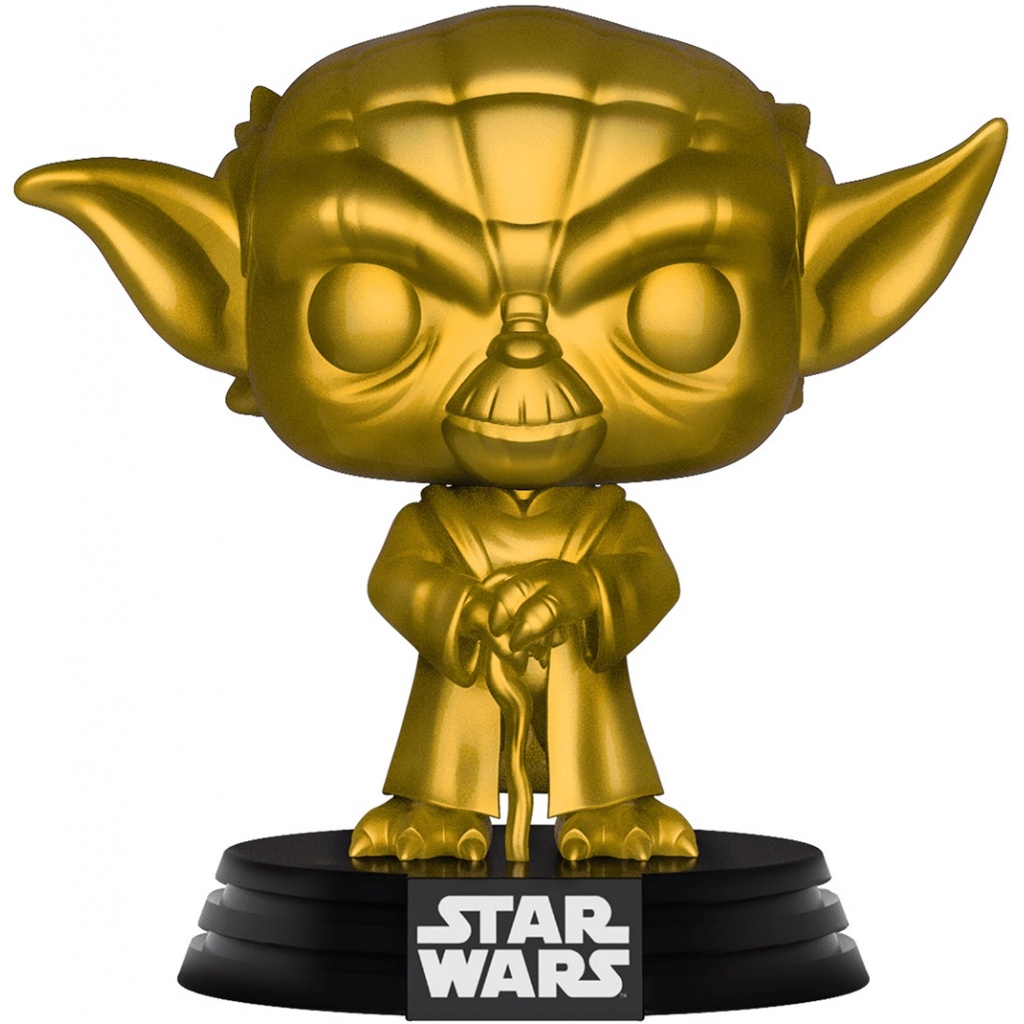 Figurine Funko POP Yoda (Doré) (Star Wars (Collection Dorée))